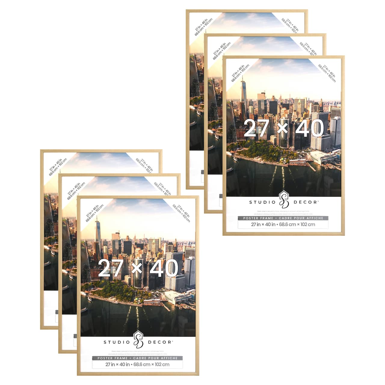 6 Pack: Natural Poster Frame by Studio Décor®